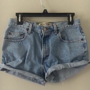 GAP mom jean shorts